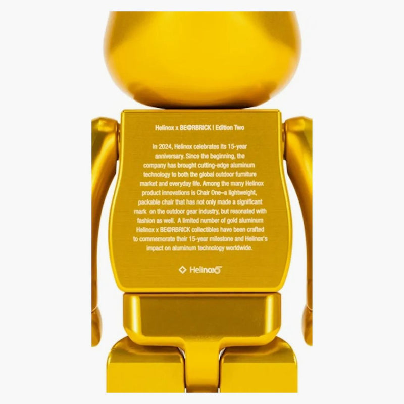 Bearbrick 15th Anniversary Helinox 400%