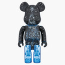 Bearbrick 2015 Xmas Christmas Tree 400% Blue