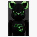 Bearbrick 2016 Halloween 400% Black/Green