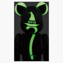 Bearbrick 2016 Halloween 400% Black/Green