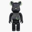 Bearbrick 2016 Halloween 400% Black/Green