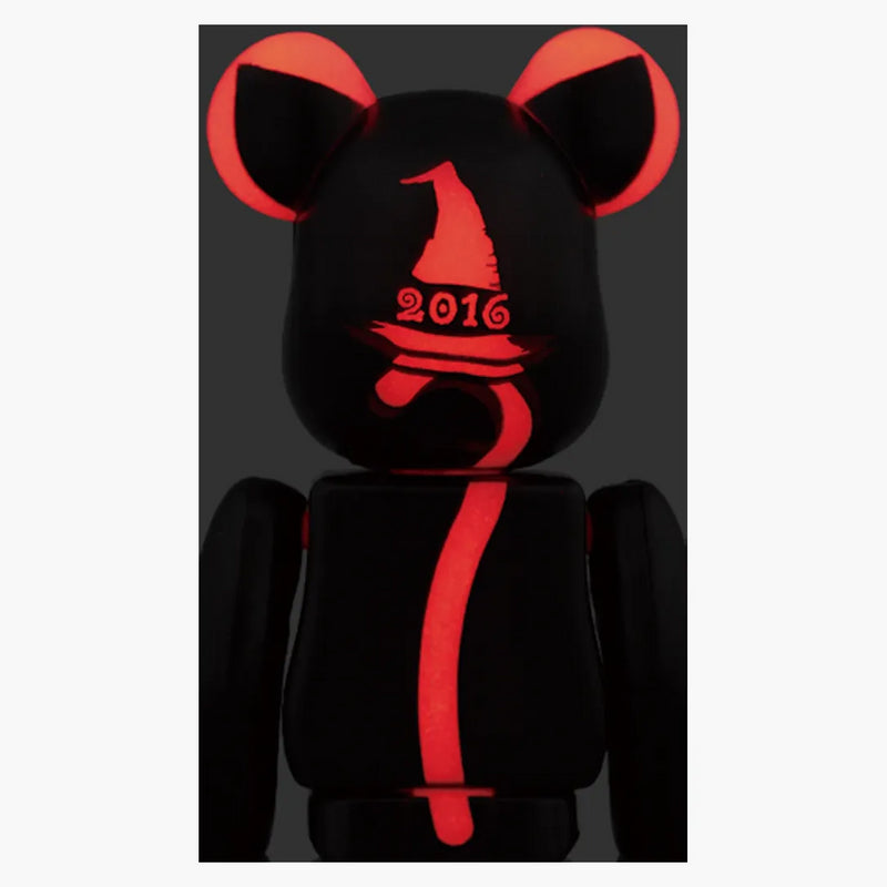 Bearbrick 2016 Halloween 400% černá/červená