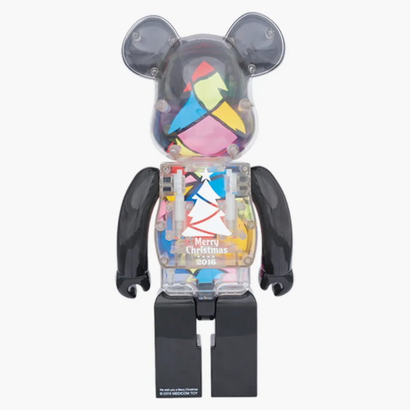 Bearbrick 2016 XMAS BEARENT GLASE TREE VER. 400% černá
