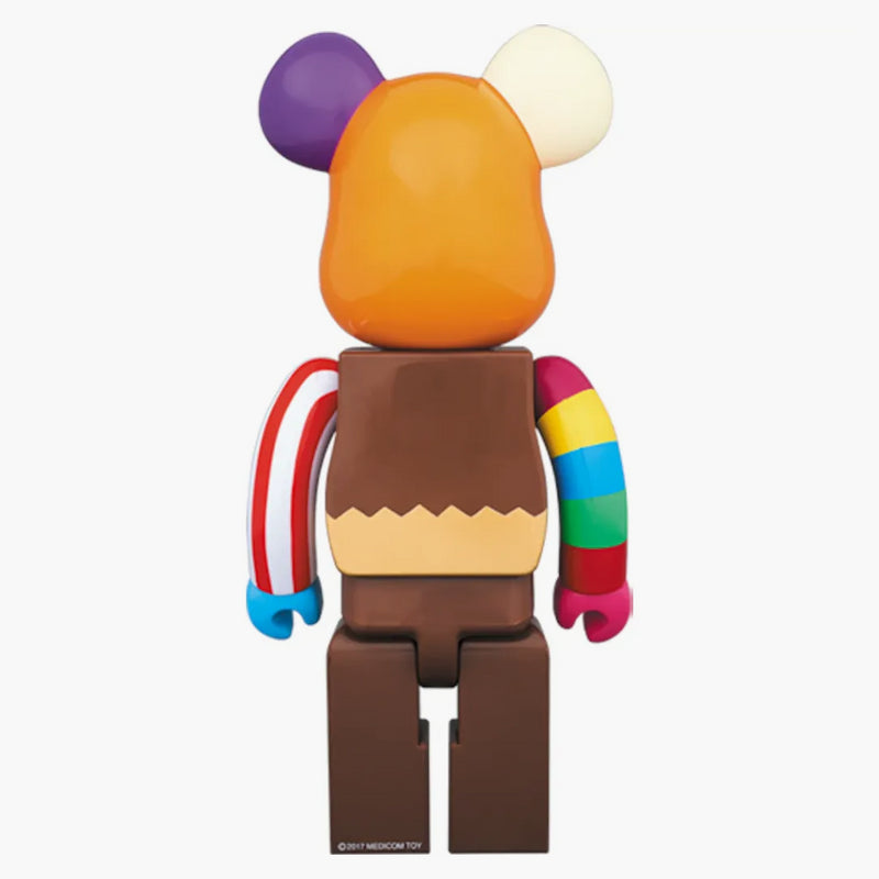 Bearbrick 2017 Halloween 400% Multi