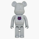 Bearbrick 20th Anniv. 1st Model 1000% White Chrome