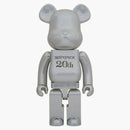 Bearbrick 20th Anniversary 1000% Chrome Ver.