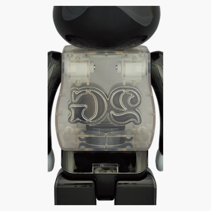 Bearbrick 2G esclusivo 2G Black Chrome 100% e 400% Set