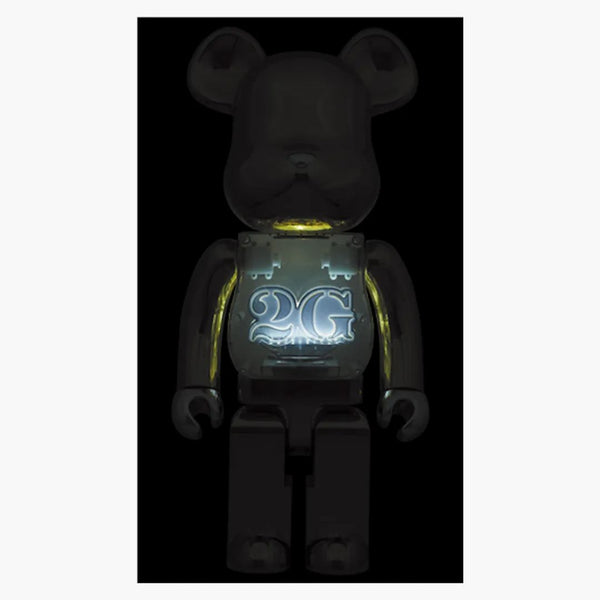 Bearbrick 2G inverso 1000% di luci d'oro