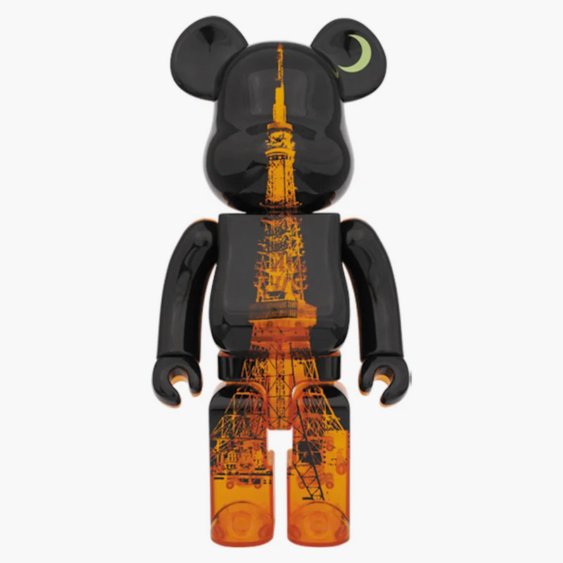 Bearbrick 55th Anniversary Tokyo Tower 400% Black