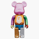 Bearbrick a koupací lidoop 25. výročí 400% multi