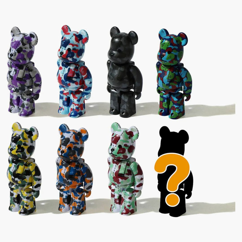 Bearbrick X BAPE 28. výročí Camo