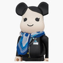 Bearbrick Ana CA enhetlig modell 400% svart
