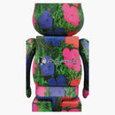 Bearbrick Andy Warhol "Flowers" 1000%
