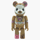 Bearbrick Actioncity X Tokidoki Biscotti 400% Multi