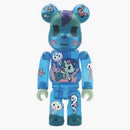 Bearbrick Actioncity X Tokidoki Mermicorno Sirena 400% Multi