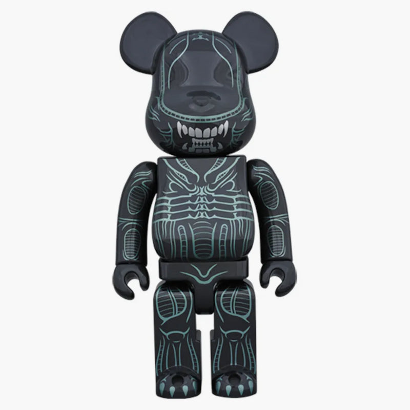 Warrior alieno Bearbrick 1000% nero