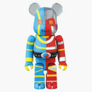Bearbrick Android Kikaider 100% & 400% Set Red/Blue