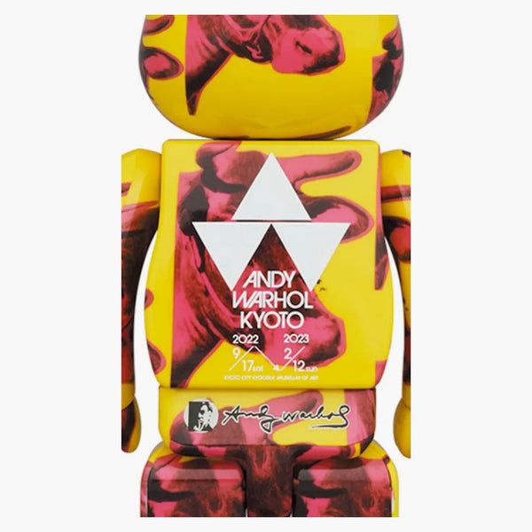 Bearbrick Andy Warhol Cow tapeta 100% a 400% sada