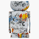 Bearbrick Andy Warhol (the Last Supper) 100% & 400% Set