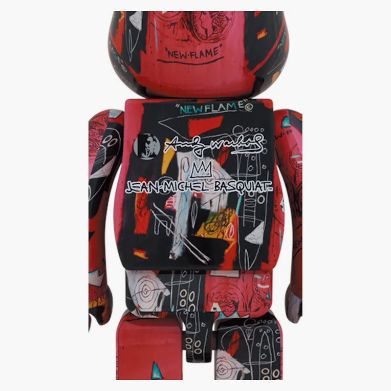 Bearbrick Andy Warhol X Jean-michel Basquiat