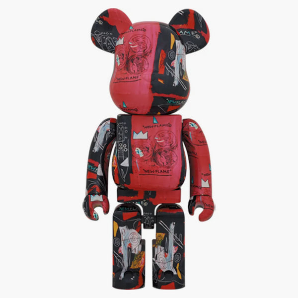 Bearbrick Andy Warhol X Jean-michel Basquiat #1 1000%