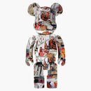 Bearbrick Andy Warhol X Jean-michel Basquiat