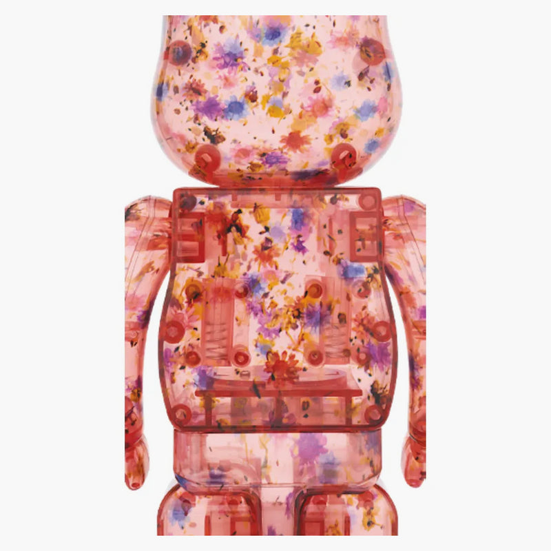 Bearbrick Anrealage (Clear Red Ver.) 100% & 400% Set Red