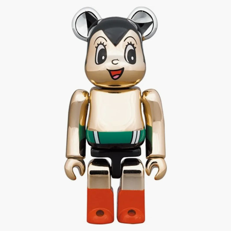 Bearbrick Astro Boy Chrome Ver. 100% a 400% sada