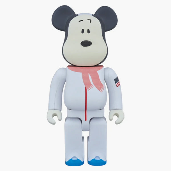 Bearbrick astronaut Snoopy 400% bílý