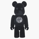 Bearbrick Atmos 100% & 400% set Black