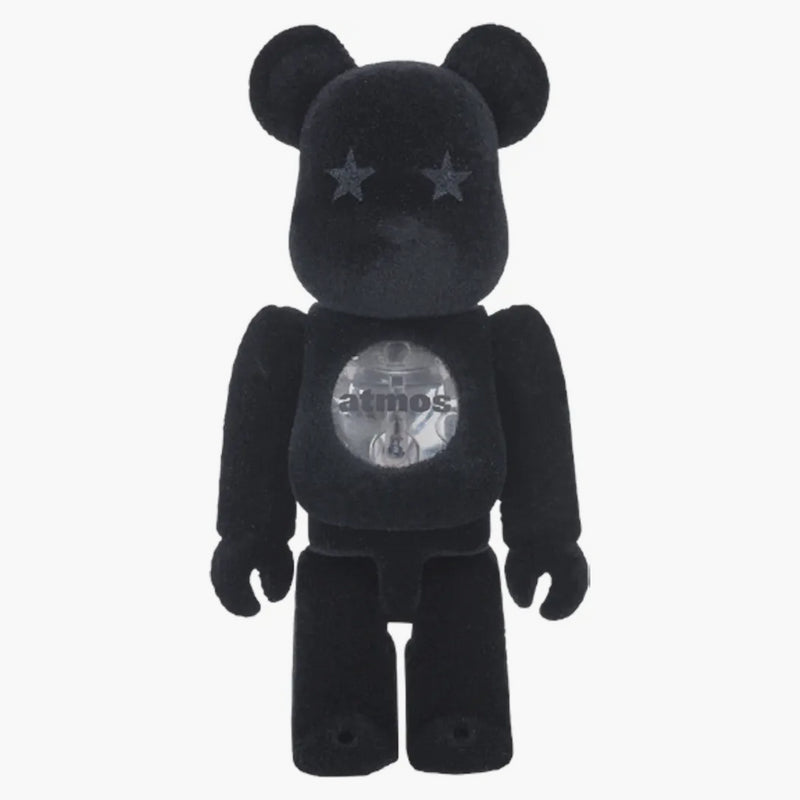 Bearbrick Atmos 100% e 400% Set nero
