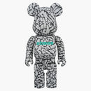 Bearbrick Atmos 100% & 400% Set Grey