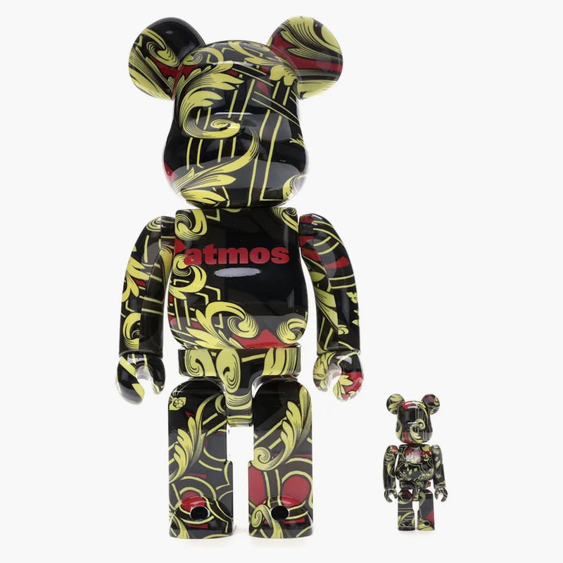 Bearbrick Atmos Scarf 100% & 400% sada černá