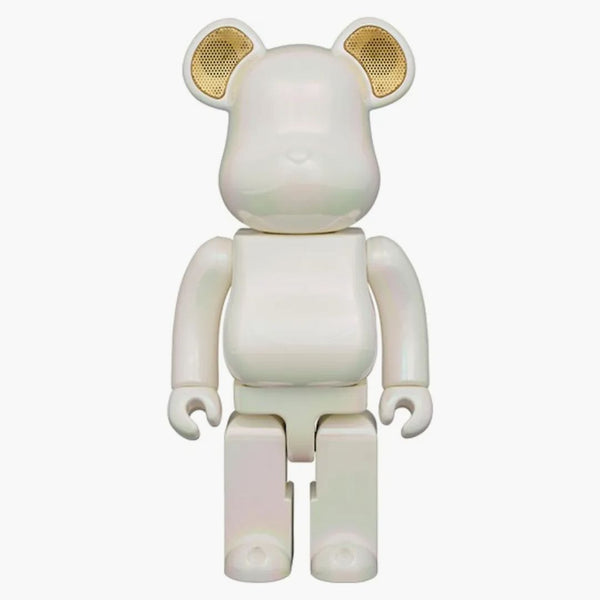 Bearbrick Audio Iridescent Portable Bluetooth Speaker 4 Pearl Mirage