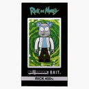 Bearbrick Bait X Medicom Rick And Morty 400% White