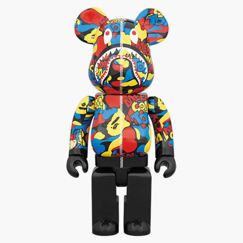 Bearbrick Bape Camo Shark 400% Multi