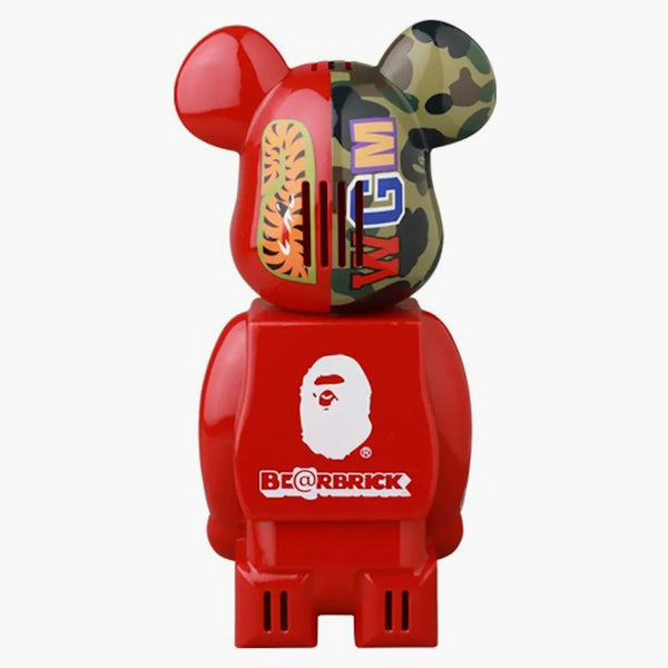 Bearbrick Bape doft diffus röd