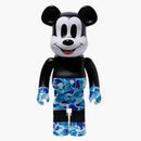 Bearbrick Bape Mickey Mouse 1000% Black/Blue Camo