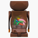 Bearbrick Baby Milo a Banana 100% a 400% sada