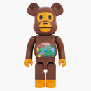 Bearbrick Baby Milo and Banana 1000%