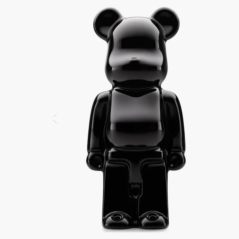 Bearbrick Baccarat Bear Sculpture Black