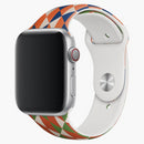 Bearbrick Barry McGee + Apple Watch Sports Band 44mm 100% & 400% Set Orange