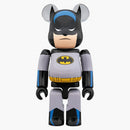 Bearbrick Batman Animated 100% & 400% Black