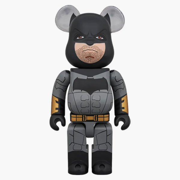 Bearbrick Batman (Justice League ver.) 400% černá/šedá
