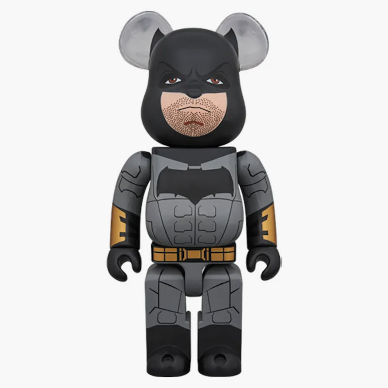 Bearbrick Batman (Justice League ver.) 400% černá/šedá