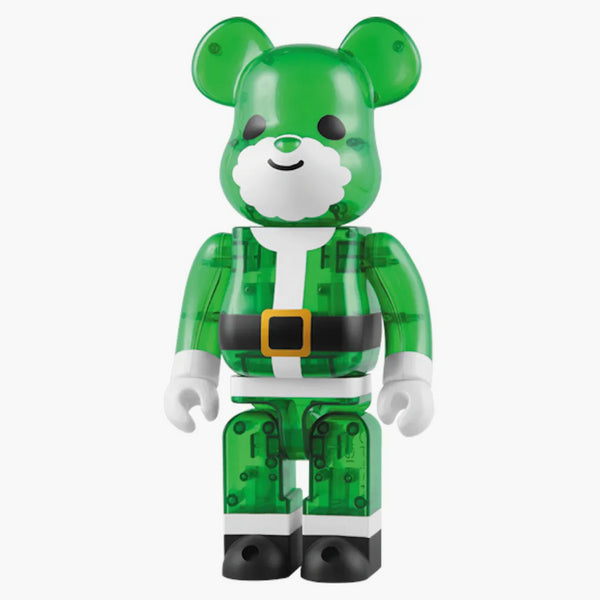 Bearbrick Bear Santa 400% grön