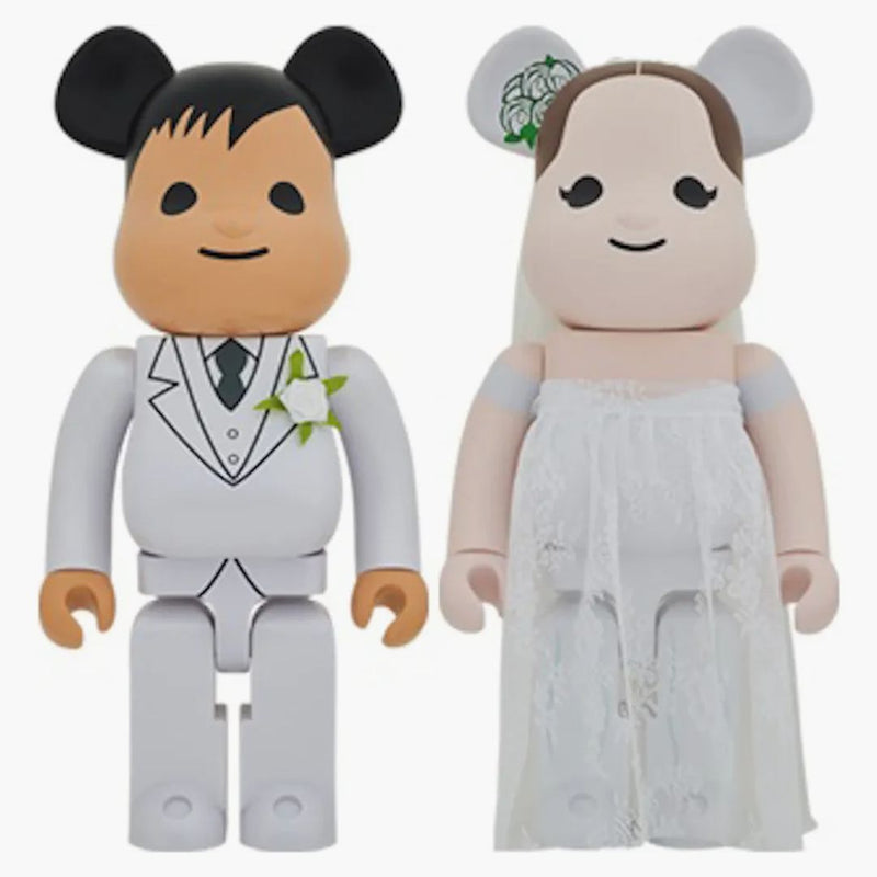 Bearbrick Bearbrick Pozdrav manželství 2 plus 1000%