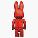Bearbrick Bearbrick Rabbrick Chrome 400% red