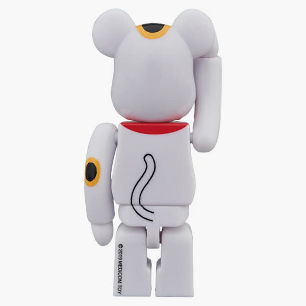 Bearbrick Beckoning Cat 100% White Fortune