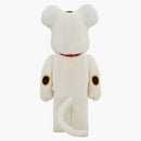 Bearbrick Beckoning Cat Costume 1000% White